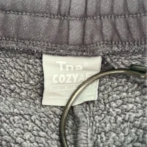 Aritzia Tna Cozy AF Fleece Joggers in Charcoal thumbnail 4