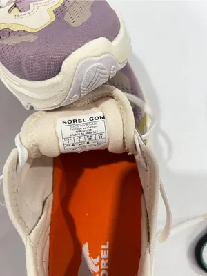 SOREL Shale Mauve & Tranquil Yellow Kinetic Breakthru Day Sneaker Size 7 US thumbnail 11