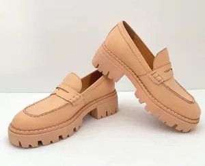Free People Lyra Chunky Lug Sole Leather Loafer Women’s 38.5 (US 8) thumbnail 9