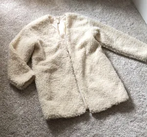 Teddy bear Sherpa jacket coat thumbnail 2