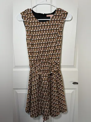 Anthropologie Hutch Amina Geometric Mini Dress Size S P thumbnail 5