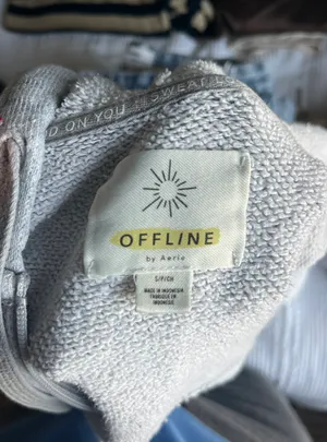 Aerie Offline  Cropped Zip Up thumbnail 5