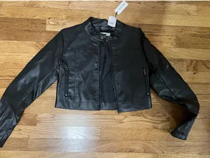 Windsor Black leather jacket thumbnail 1