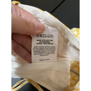 Peppermayo YELLOW AND WHITE MEADOW LOGO Bustier Top Size 2 thumbnail 10