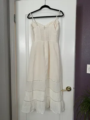 Harvest Dress In Ivory thumbnail 2