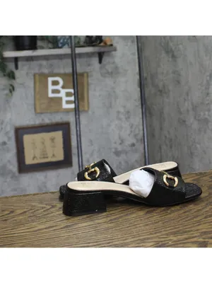 NWT Jones New York Womens Uniqua Block Heel Dress Sandals Black Crinkle 7.5M thumbnail 11