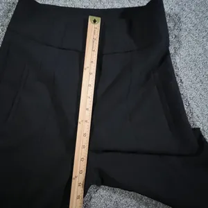 Zara High Waisted‎ Tailored Trousers Womens S Black Slim Dress Pants thumbnail 9