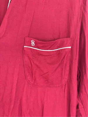Victoria's Secret long-sleeve button-down sleep shirt Size large thumbnail 3