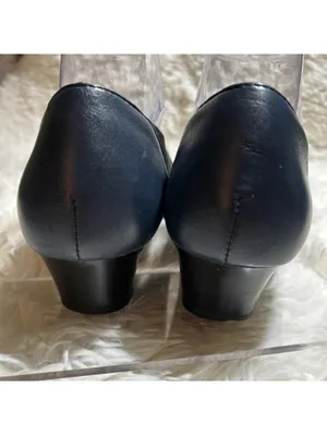 Sofft Women's Size 7.5W Black Leather Square Toe Casual Comfort Slip On Shoes thumbnail 4