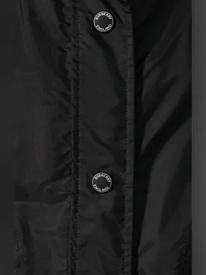 Burberry London Oversized Black Nylon Logo Drawstring Vest thumbnail 5