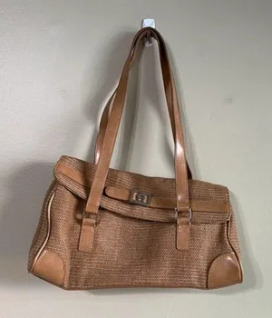 ‎Etienne Aigner brown purse thumbnail 1