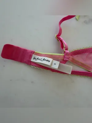For Love And Lemons Pink Lace Underwire Bra thumbnail 3