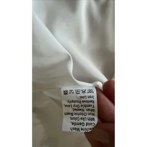 PrettyGarden White Wrap Dress XL Puff Sleeve V-Neck Flowy thumbnail 6