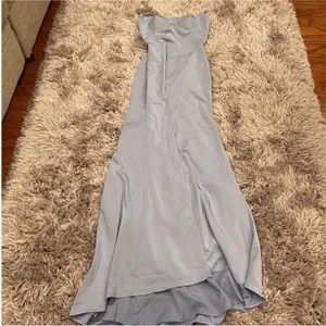 La Femme 29720 Light Blue Strappy Back Gown 10 thumbnail 3