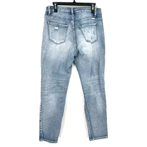 Kancan Size W 15 31 Distressed Blue Jean Denim Pants Skinny Fit Light Wash‎ thumbnail 2