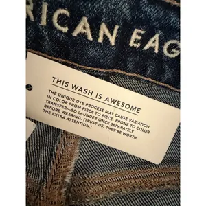American Eagle Super High Rise Straight Jeans Women's Size 8 Short NWT Dark Wash thumbnail 7