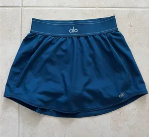 Alo Match Point Tennis Skirt Eclipse Yoga Blue thumbnail 1