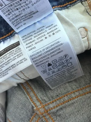 Levi’s 501 Original Fit Straight Leg Denim Blue Jeans Size 32 thumbnail 6