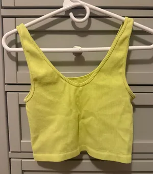 Crop top Yellow Size M thumbnail 1