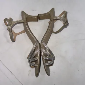 Badgley‎ Mischka American Glamour Glitter Strappy Heels Pageant Dress Shoes 9.5 thumbnail 11