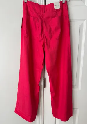 Anthropologie Maeve The Colette Wide-Leg Cropped Linen Pants, Size 28 thumbnail 9
