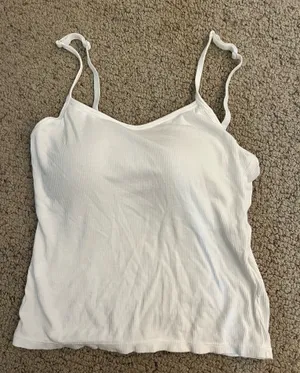 Amazon Padded spaghetti strapped tank top thumbnail 1