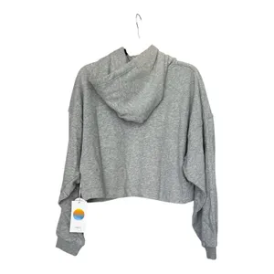 Vuori Women’s Sedona Crop Hoodie Light Heather Grey Size Small New w/tag $118 thumbnail 2