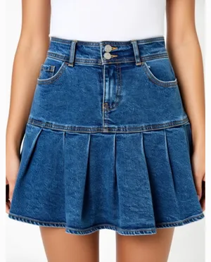 Wild Fable Denim Skirt Jean thumbnail 4