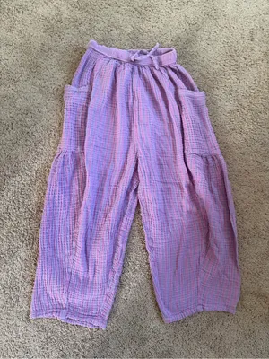 Free people striped Quinn pants thumbnail 4
