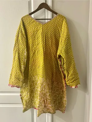She’s 1 Oak Kantha Reversible Tunic Green Size undefined thumbnail 4