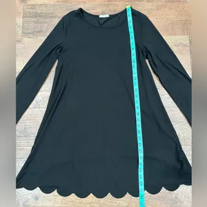 12PM by Mon Ami Scalloped Shirt Dress thumbnail 7