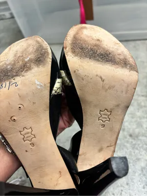 Dolce Vita slingback platform heels size 9 vintage thumbnail 9
