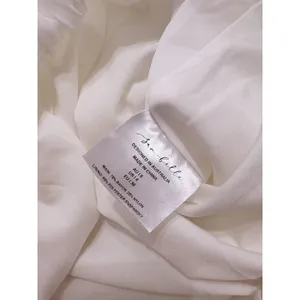 Sur Belle White Strapless Twist Front Bubble Hem Mini Dress NWT Size 4 thumbnail 6