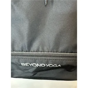 Beyond Yoga Solid Black Convertible Gym Bag thumbnail 5