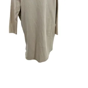 AllSaints Xonda Hoodie Dress Sweatshirt Zip‎ 1/4 Zip Beige Cream Size Small thumbnail 12