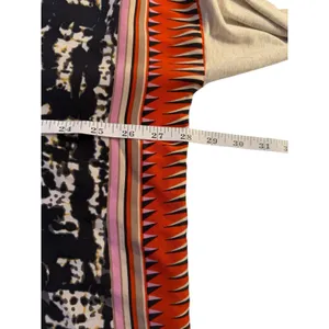 Cabi Boho Southwest Top Medium Silk Mixed Media‎ Kerchief Artsy Bohemian Casual thumbnail 8