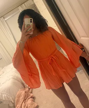 Dress Orange thumbnail 1