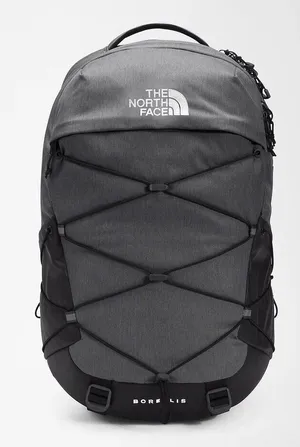 The North Face Borealis Laptop Backpack Asphalt Grey Light Heather/TNF Black New thumbnail 1