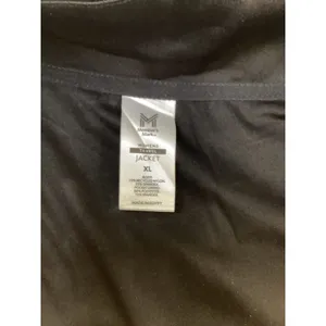 Members Mark Womens Travel Jacket Black Full Zip Mock Neck XL Recycle Nylon NWOT thumbnail 3
