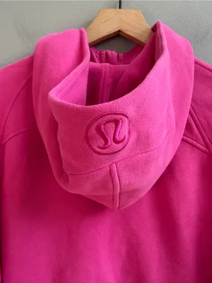 Lululemon Scuba Oversized Full Zip Sonic Pink Size XS / S thumbnail 6