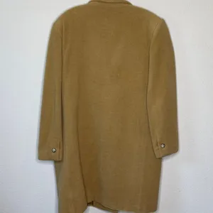 Vintage Beauchamp Place‎ Wool Coat Tan Size 14 thumbnail 4