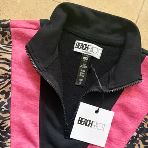 Beach Riot Maxine Half Zip Sweatshirt Revolve Anthropologie Women Size Small NWT thumbnail 4