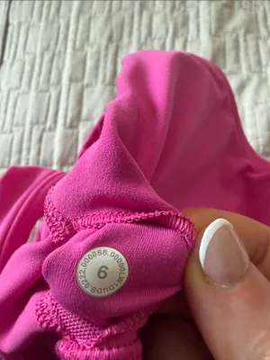 lululemon athletica Hot Pink Sports Bra size 6 EUC thumbnail 2