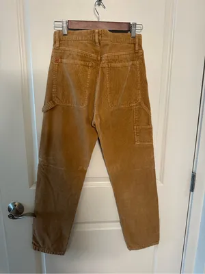 BDG Urban Outfitters Corduroy Slim Straight - Brown/Camel thumbnail 3