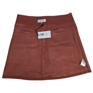 WeWoreWhat‎ Blazer Skirt Brown Button Front Asymmetrical A-Line Size S thumbnail 4