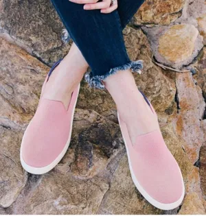 rothy’s RETIRED RARE the sneaker coral pink slip-on shoes limited edition 8 thumbnail 4