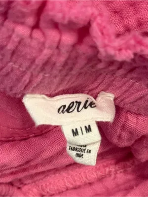 Aerie Gauzy High Waisted Short | Club Pink thumbnail 4