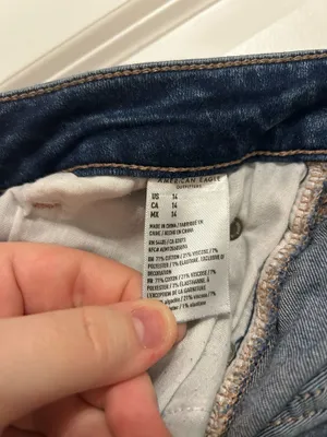American Eagle Stretch Jean Shorts thumbnail 3