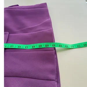 Liz Claiborne Double Breasted Blazer Sz S Purple Textured‎ Business Office Siren thumbnail 10