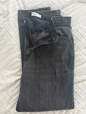 Abercrombie High-Rise Jeans 90s Straight thumbnail 5